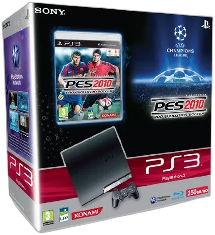 Sony PlayStation 3 Slim PES 2010 Bundle [FR]