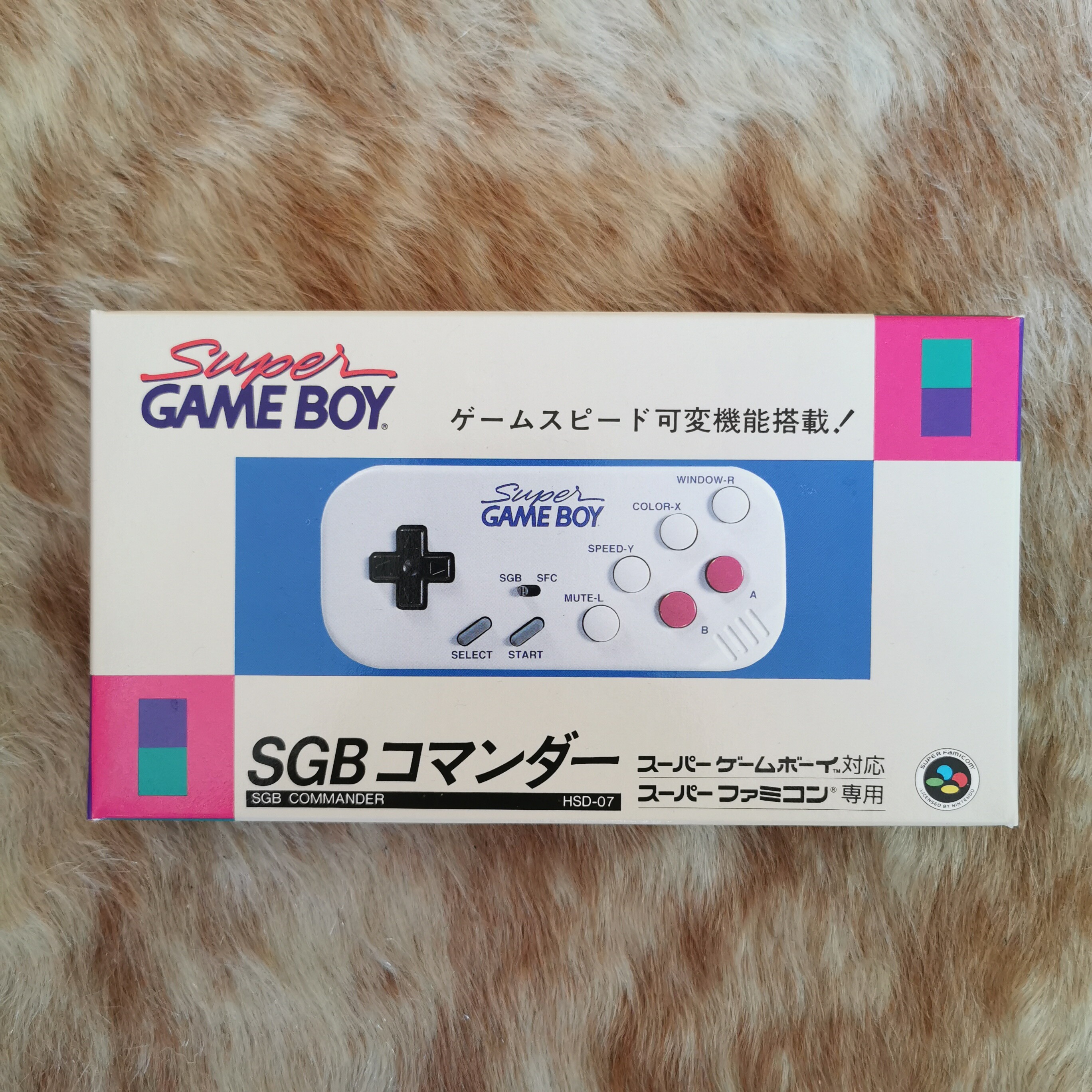  Hori SNES Super Game Boy Commander Controller