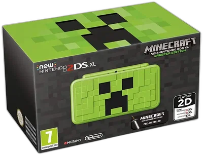 New Nintendo 2DS XL Minecraft Creeper Console [EU]