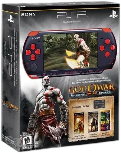 Sony PSP God of War Ghost of Sparta Console