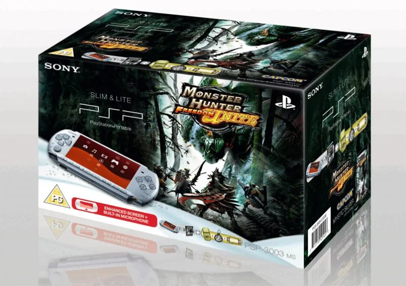  Sony PSP Monster Hunter Freedom Unite Bundle [UK]