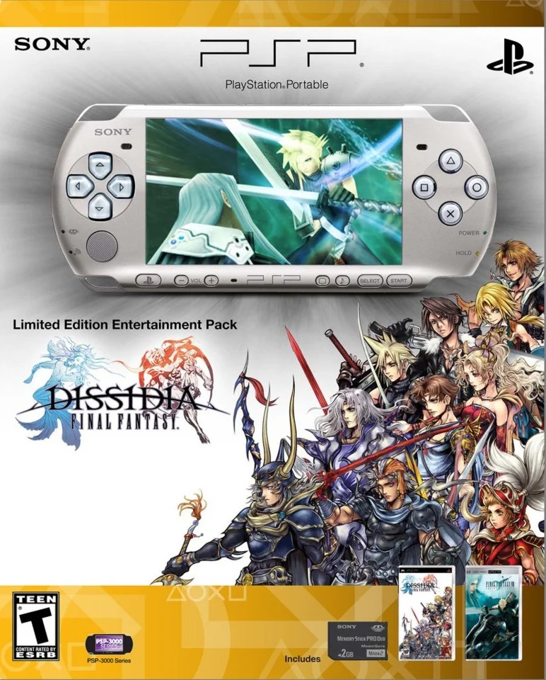  Sony PSP 3000 Final Fantasy Dissidia Bundle [NA]
