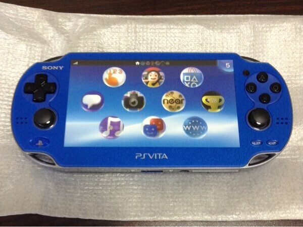  Sony PS Vita Blue Dummy Console