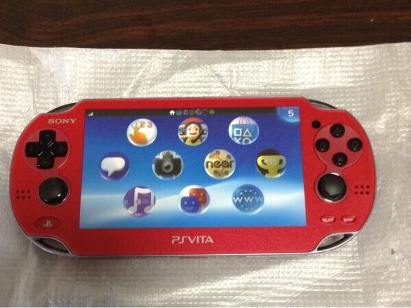  Sony PS Vita Red Dummy Console