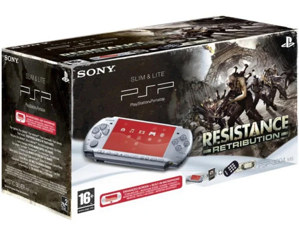  Sony PSP Resistance Retribution Bundle
