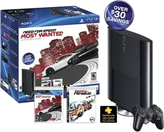 Sony PlayStation 3 Super Slim Need for Speed Most Wanted Bundle