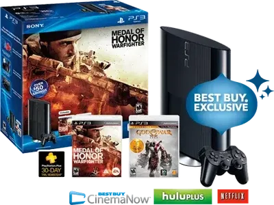 Sony PlayStation 3 Super Slim Medal of Honor Warfighter Bundle