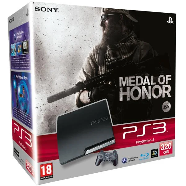  Sony PlayStation 3 Slim Medal of Honor Bundle