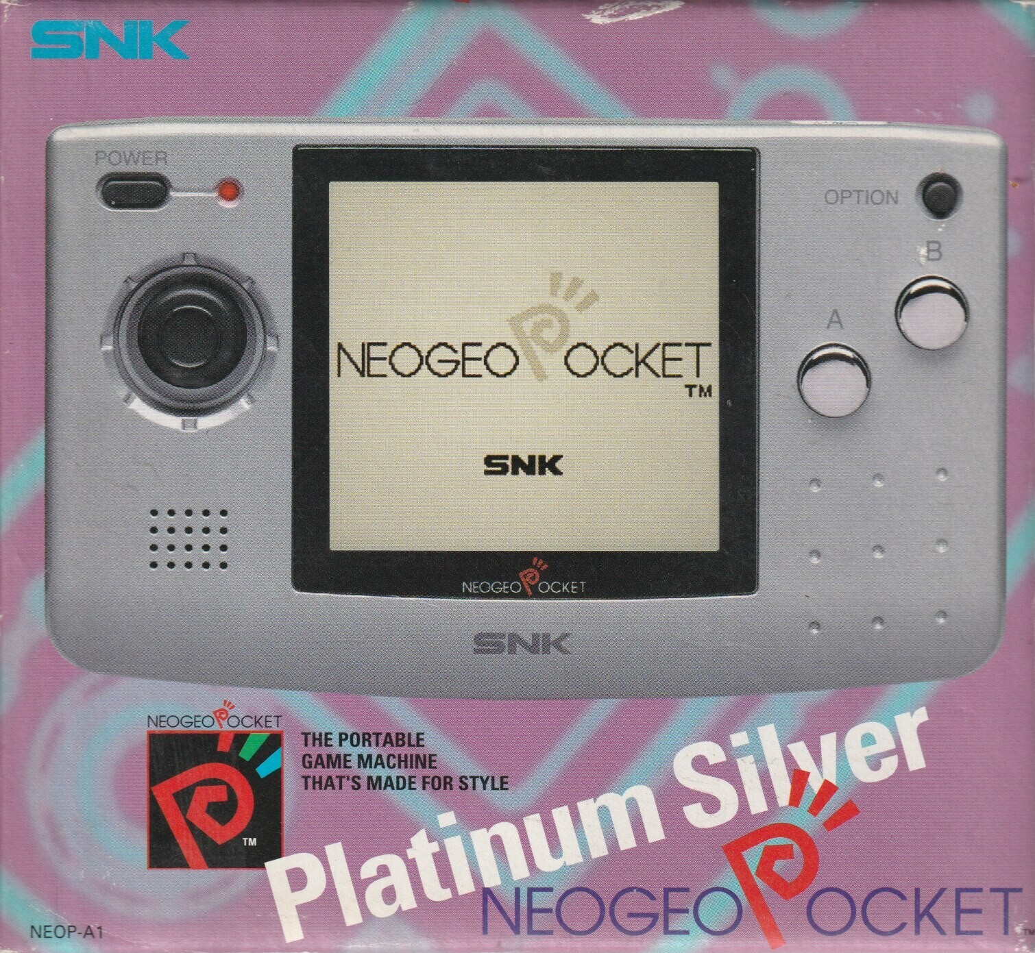 Neo Geo Pocket Platinum Silver Console [EU]