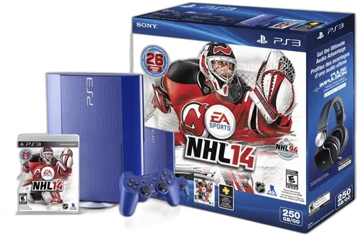  Sony Playstation 3 Super Slim NHL 14 Bundle