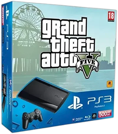 Sony PlayStation 3 Super Slim Grand Theft Auto V Bundle
