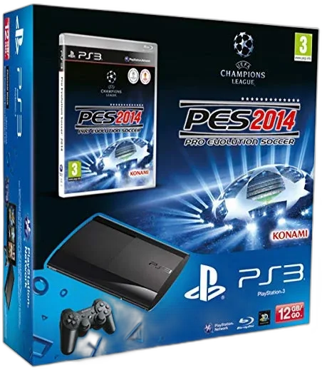  Sony PlayStation 3 Super Slim PES 2014 Bundle