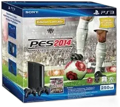 Sony PlayStation 3 Super Slim PES 2014 White Bundle