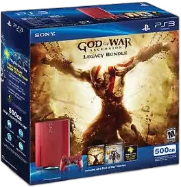 Sony Playstation 3 Super Slim God of War Ascension Bundle