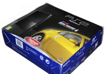 Sony PlayStation 2 Slim Gran Turismo Black Bundle