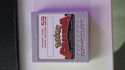 Nintendo GameCube Pokemon colosseum memory card EU