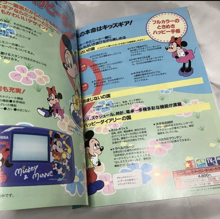 Sega Game Gear Mickey & Minnie Kid's Gear Console - Consolevariations