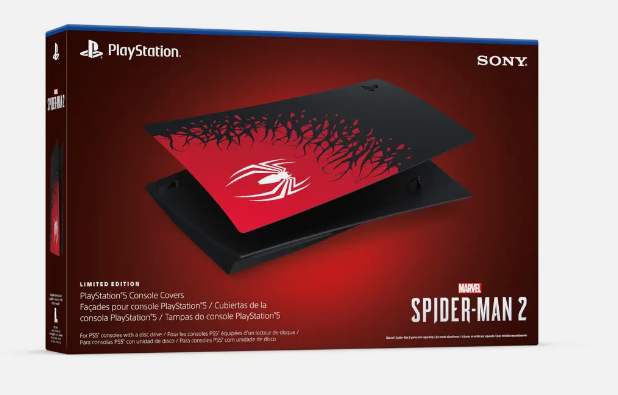  Sony PlayStation 5 Marvel’s Spider-Man 2 Console Cover