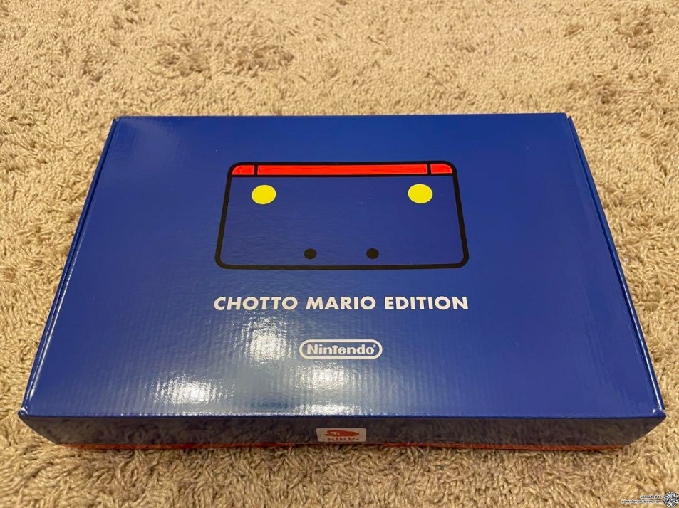 Consolevariations - Nintendo 3DS Club Nintendo Chotto Mario