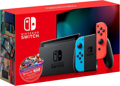 Nintendo Switch Mario Kart 8 Deluxe + 3 Month Nintendo Switch Online Bundle [NA]