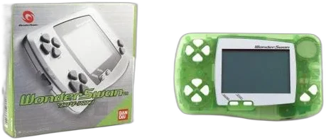 Bandai WonderSwan Sherbet Melon Console