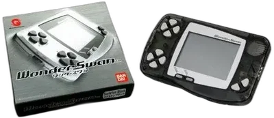 Bandai WonderSwan Skeleton Black Console