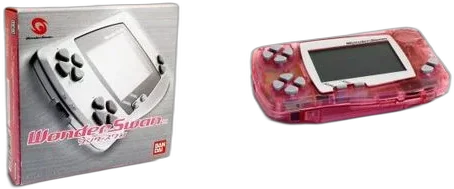  Bandai WonderSwan Skeleton Pink Console