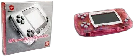 Bandai WonderSwan Skeleton Pink Console
