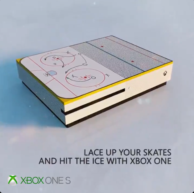  Microsoft Xbox One S Hockey Rink Console