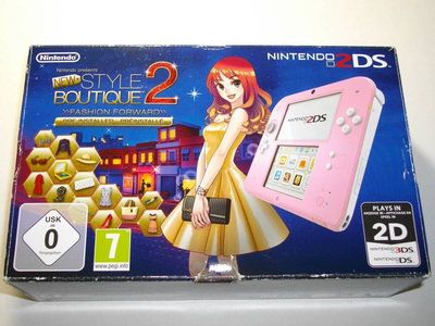Nintendo 2DS Style Boutique 2 Pink Console