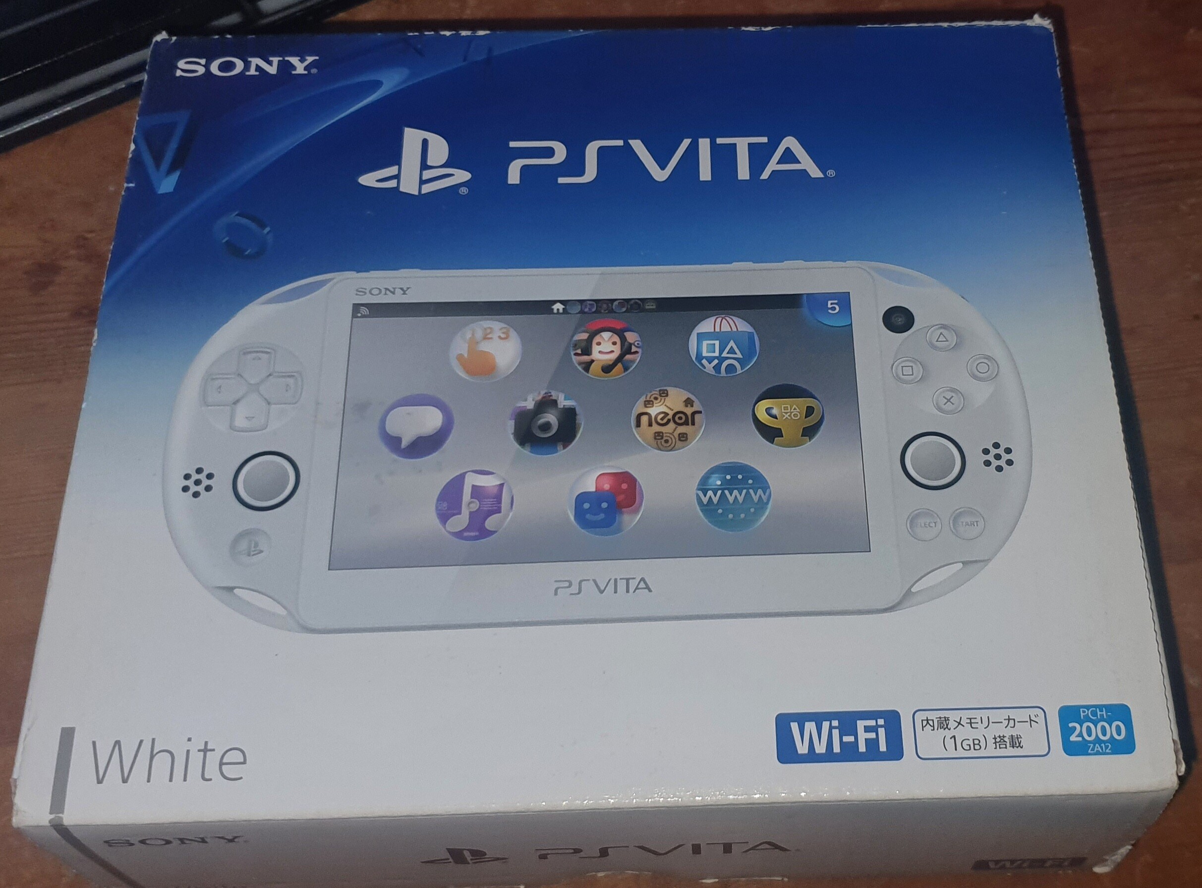 Sony PS Vita Slim White Console - Consolevariations