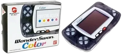 Bandai WonderSwan Color Crystal Black Console