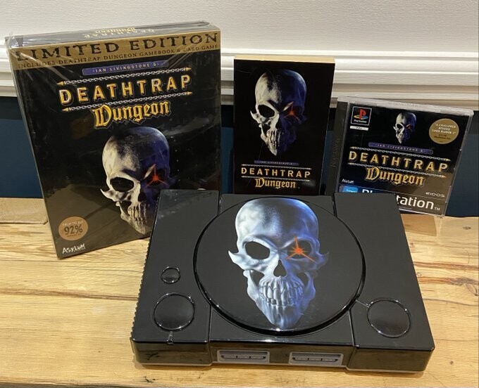  Sony PlayStation Deathtrap Dungeon Console