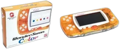 Bandai WonderSwan Color Crystal Orange Console