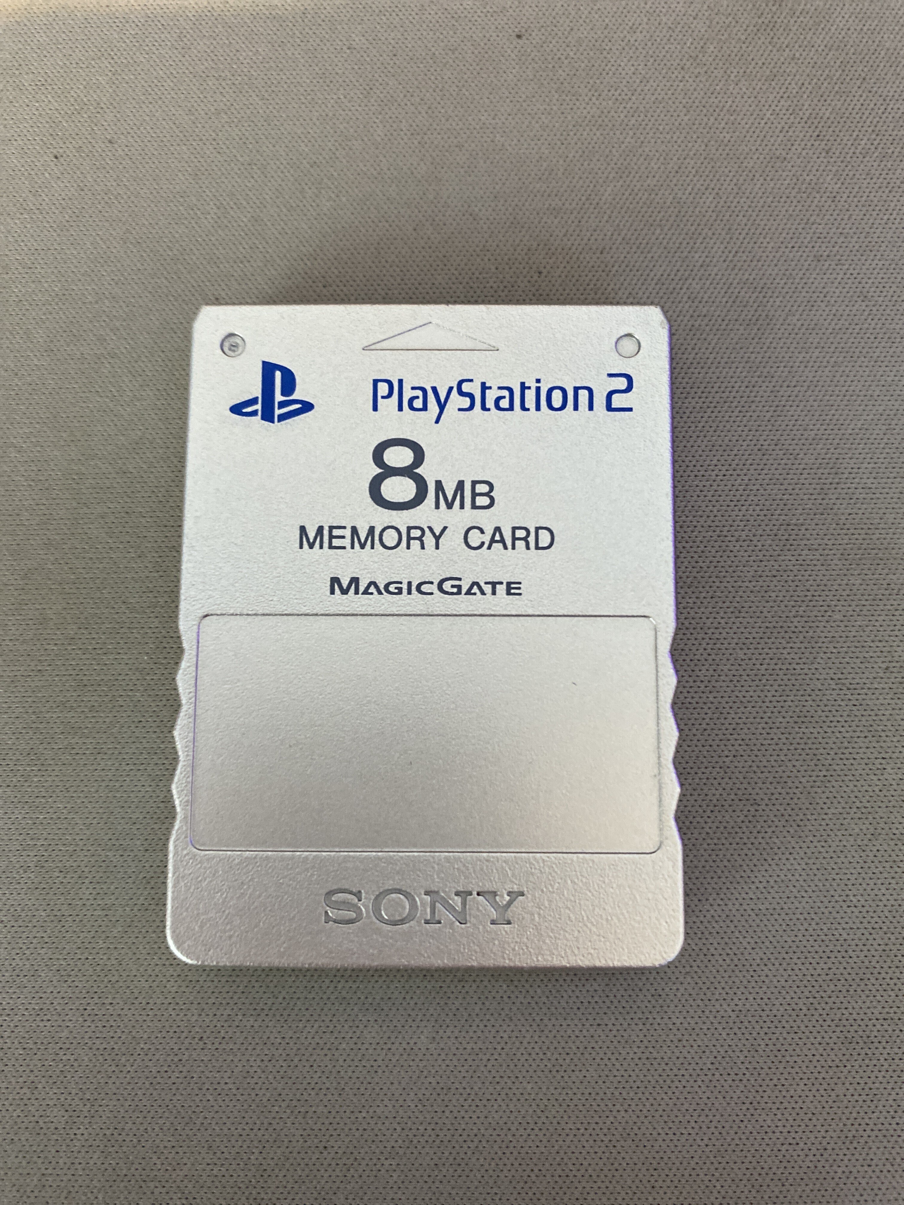  Sony PlayStation 2 8 MB Silver Memory Card [JP]
