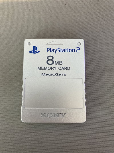 Sony PlayStation 2 8 MB Silver Memory Card [JP]