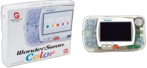 Bandai WonderSwan Color Pure Crystal Console