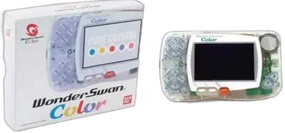 Bandai WonderSwan Color Pure Crystal Console