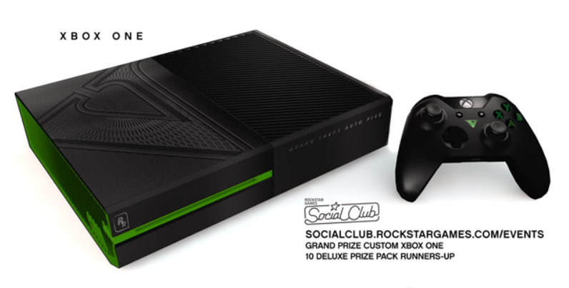  Microsoft Xbox One Rockstar GTA V Console