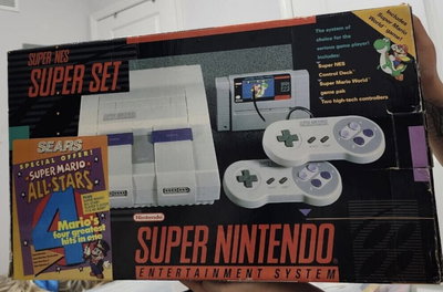 Nintendo SNES Sears Mario All Stars bundle
