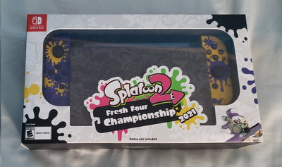 Nintendo Switch Splatoon 2 Fresh Four Championship Console