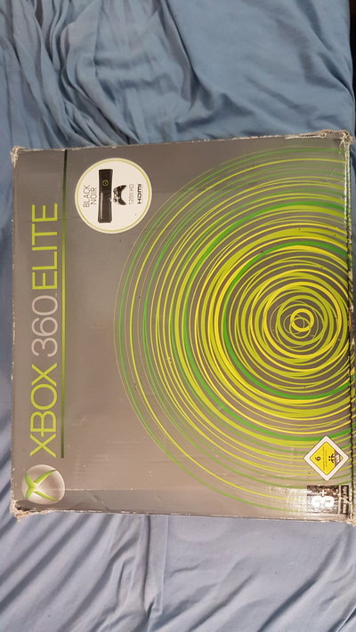 Microsoft Xbox 360 Elite Black Noir 120 GB Console [DK]