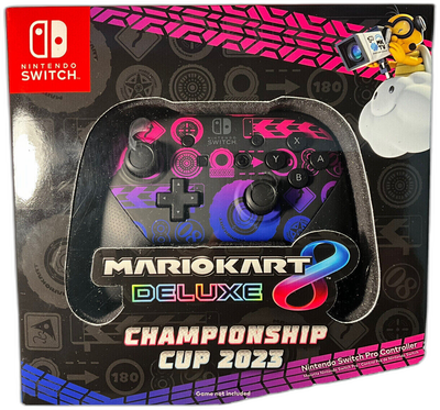 Nintendo Switch Mario Kart 8 Deluxe Championship cup 2023 Controller