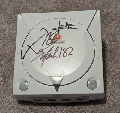 Sega Dreamcast Blink182 Console