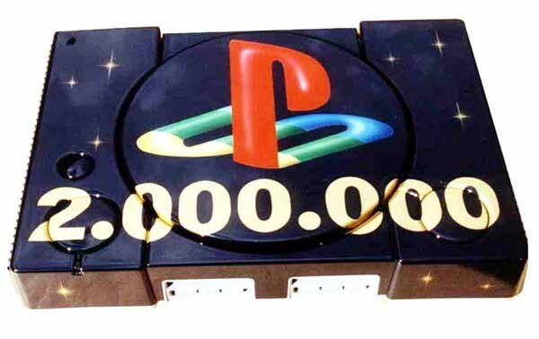  Sony PlayStation 2 Million Sold Console