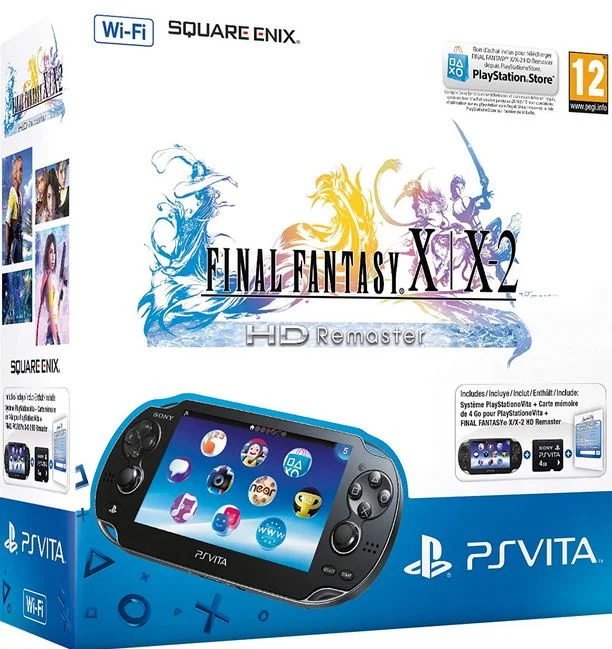  Sony PS Vita Final Fantasy X &amp; X 2 Bundle