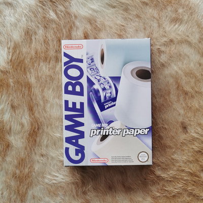 Nintendo Game Boy Printer Paper Big Box [EU]