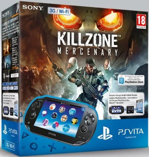  Sony PS Vita Killzone Mercenary Bundle