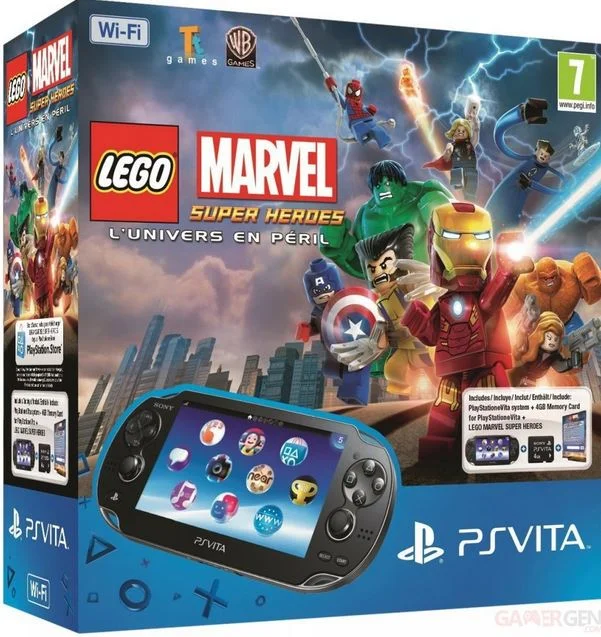  Sony PS Vita Lego Marvel Super Heroes Bundle