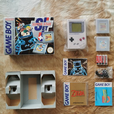 Nintendo Game Boy Super Star Set Zelda + Super Mario 2 Bundle
